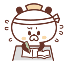 Of nurses "who worries Nurse" panda sticker #9625037