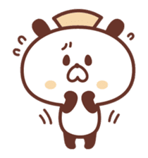 Of nurses "who worries Nurse" panda sticker #9625042