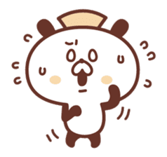 Of nurses "who worries Nurse" panda sticker #9625043