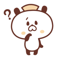 Of nurses "who worries Nurse" panda sticker #9625047