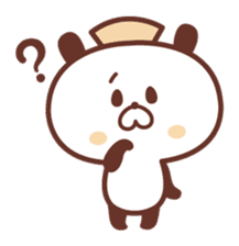 Of nurses "who worries Nurse" panda sticker #9625047