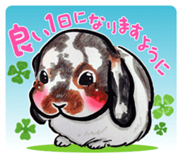Sticker of rabbit owners 2 sticker #9625250
