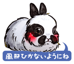Sticker of rabbit owners 2 sticker #9625270