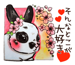 Sticker of rabbit owners 2 sticker #9625282
