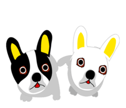 the world of a dog sticker #9626618