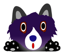 the world of a dog sticker #9626629