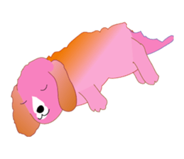 the world of a dog sticker #9626638