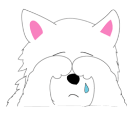 the world of a dog sticker #9626645