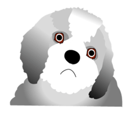 the world of a dog sticker #9626647