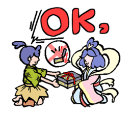 Old stories of Japan stickers sticker #9626930