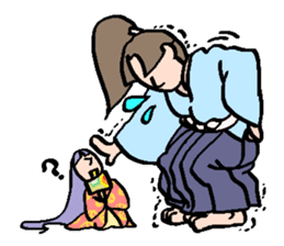 Old stories of Japan stickers sticker #9626947