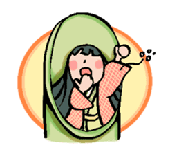 Old stories of Japan stickers sticker #9626953