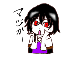 Princess fantasy moon version 2 sticker #9627308