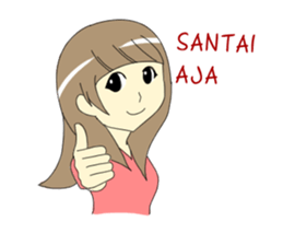 Miss Nadia : Adorable Girl sticker #9627614