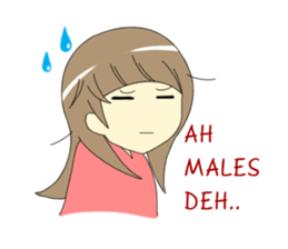 Miss Nadia : Adorable Girl sticker #9627616