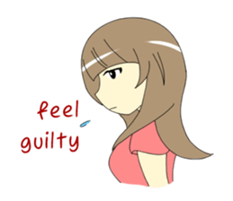 Miss Nadia : Adorable Girl sticker #9627623