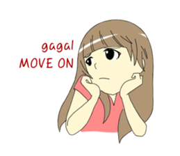 Miss Nadia : Adorable Girl sticker #9627624