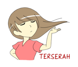 Miss Nadia : Adorable Girl sticker #9627628