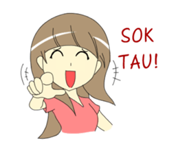 Miss Nadia : Adorable Girl sticker #9627636