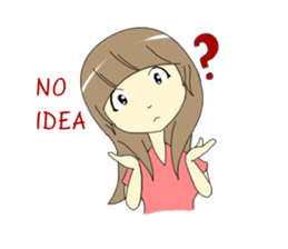 Miss Nadia : Adorable Girl sticker #9627642