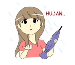 Miss Nadia : Adorable Girl sticker #9627645