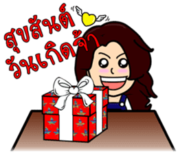 Let's go with three beautiful women. sticker #9627571