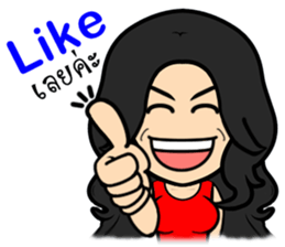 Let's go with three beautiful women. sticker #9627576