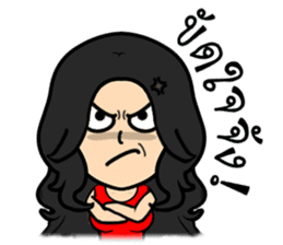 Let's go with three beautiful women. sticker #9627581