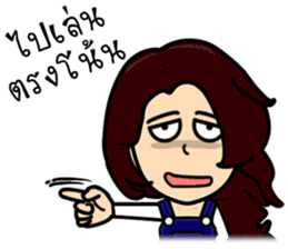 Let's go with three beautiful women. sticker #9627588