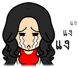 Let's go with three beautiful women. sticker #9627599