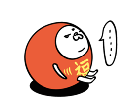 DARUMA with bear sticker #9627939