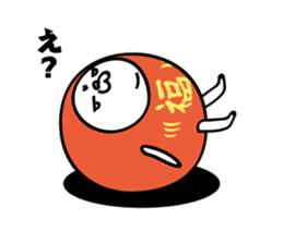 DARUMA with bear sticker #9627941