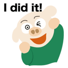 HELLO BUTAO!(English ver.) sticker #9628001