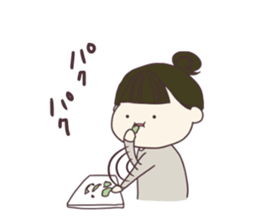 My dear husband and cat 2 sticker #9628061