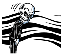 "Normal Mr.Skull's Life" sticker #9628170