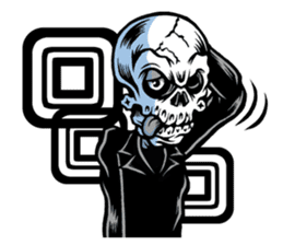 "Normal Mr.Skull's Life" sticker #9628171