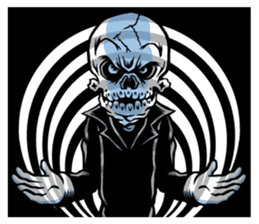 "Normal Mr.Skull's Life" sticker #9628172