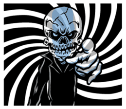 "Normal Mr.Skull's Life" sticker #9628173