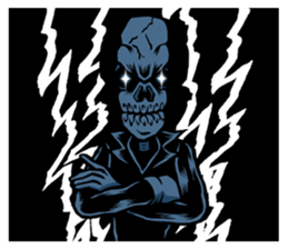 "Normal Mr.Skull's Life" sticker #9628176