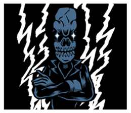 "Normal Mr.Skull's Life" sticker #9628176