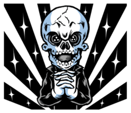 "Normal Mr.Skull's Life" sticker #9628177