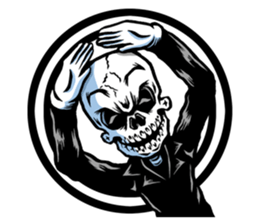 "Normal Mr.Skull's Life" sticker #9628180