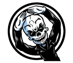 "Normal Mr.Skull's Life" sticker #9628180