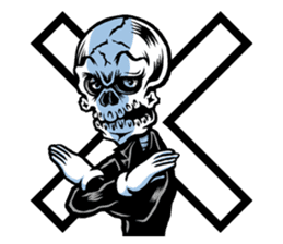 "Normal Mr.Skull's Life" sticker #9628181