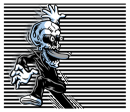 "Normal Mr.Skull's Life" sticker #9628183