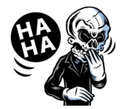 "Normal Mr.Skull's Life" sticker #9628185