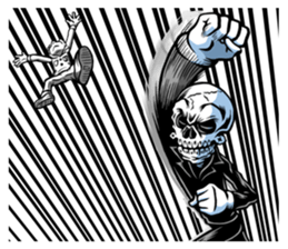 "Normal Mr.Skull's Life" sticker #9628186