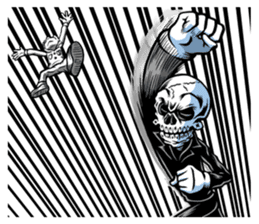 "Normal Mr.Skull's Life" sticker #9628186