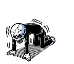 "Normal Mr.Skull's Life" sticker #9628187