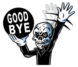 "Normal Mr.Skull's Life" sticker #9628189